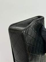 Chanel Vintage Black Lambskin Flap Bag