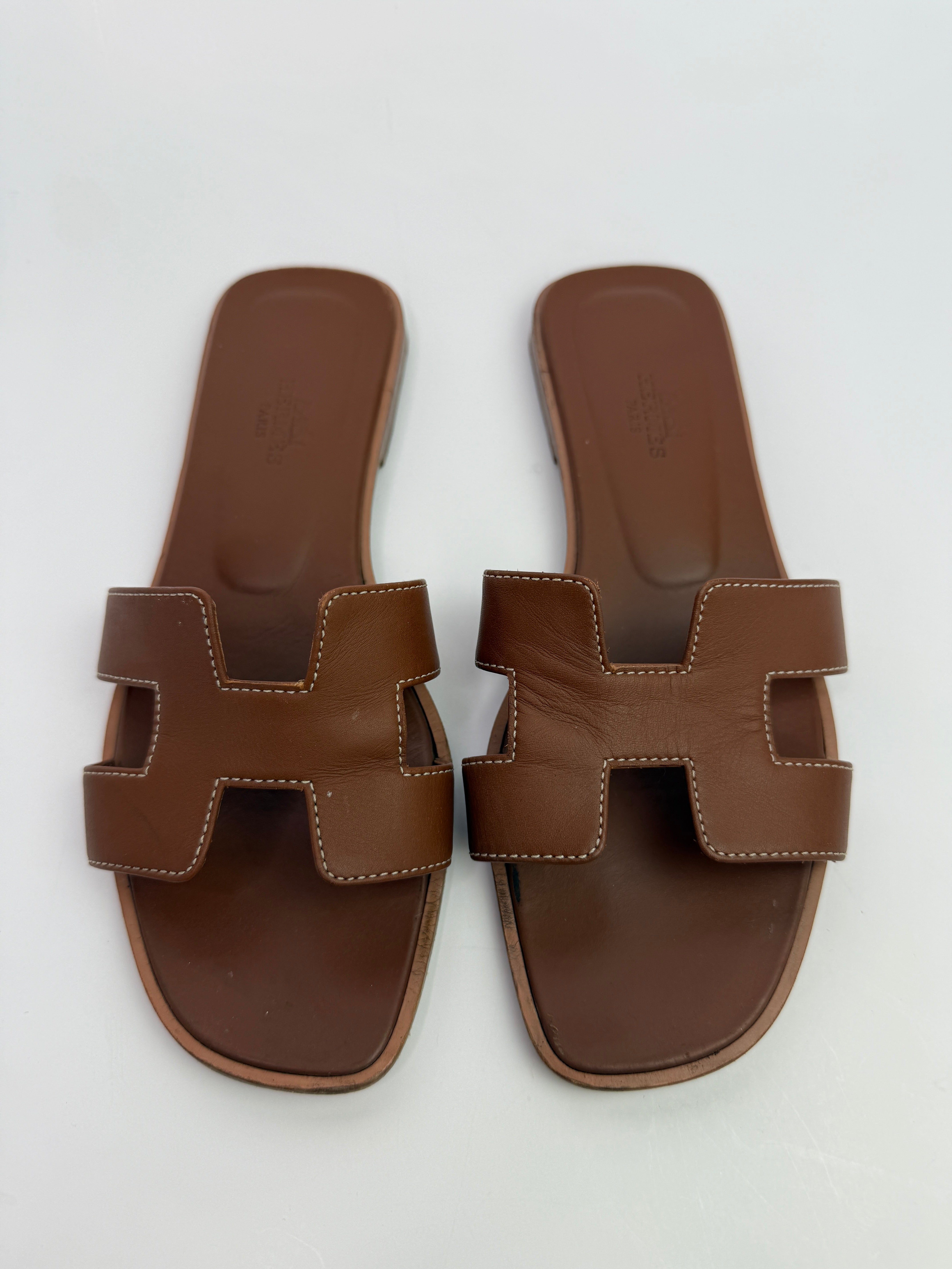 Hermès Oran Sandals (Size 37/UK4)