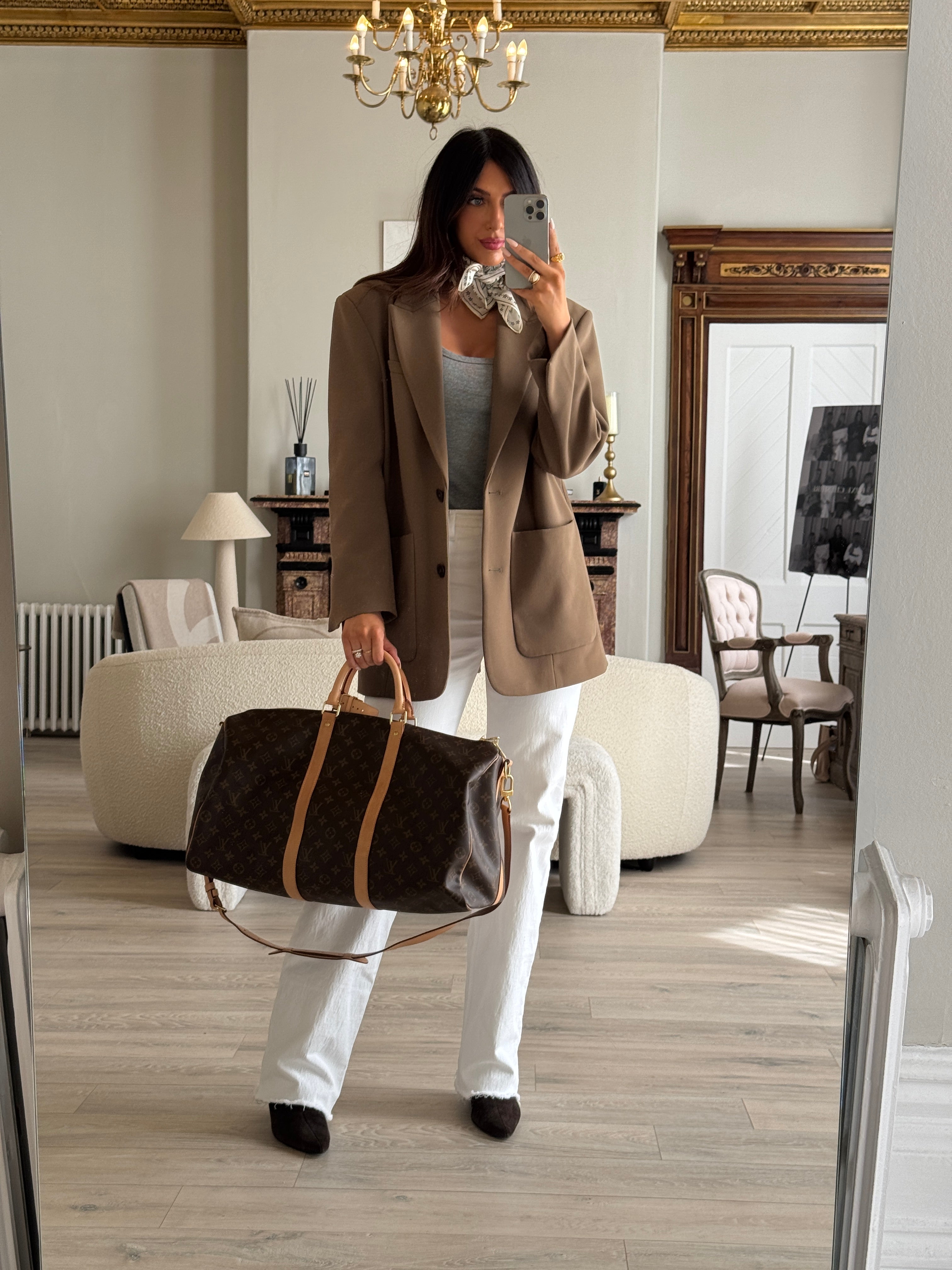 Louis Vuitton Keepall Bandoulière 50 Bag