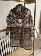 burberry mesh trench jacket size uk