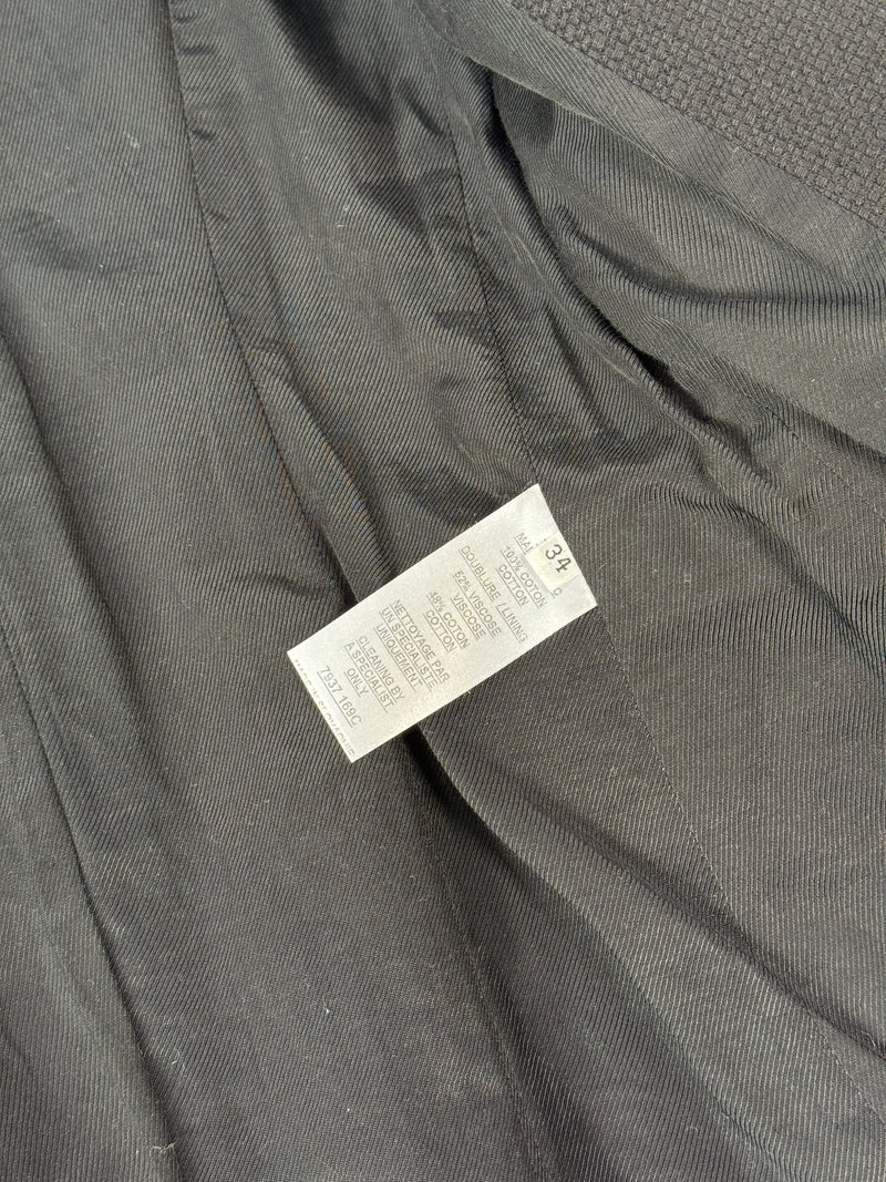 Balmain Black Blazer (Size34/UK6)
