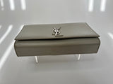Saint Laurent Medium Kate Bag In Grey