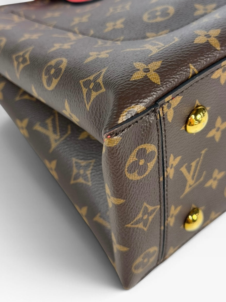 Louis Vuitton Flower Tote In Monogram Canvas With Gold Hardware 100% authentic and preloved in excellent condition