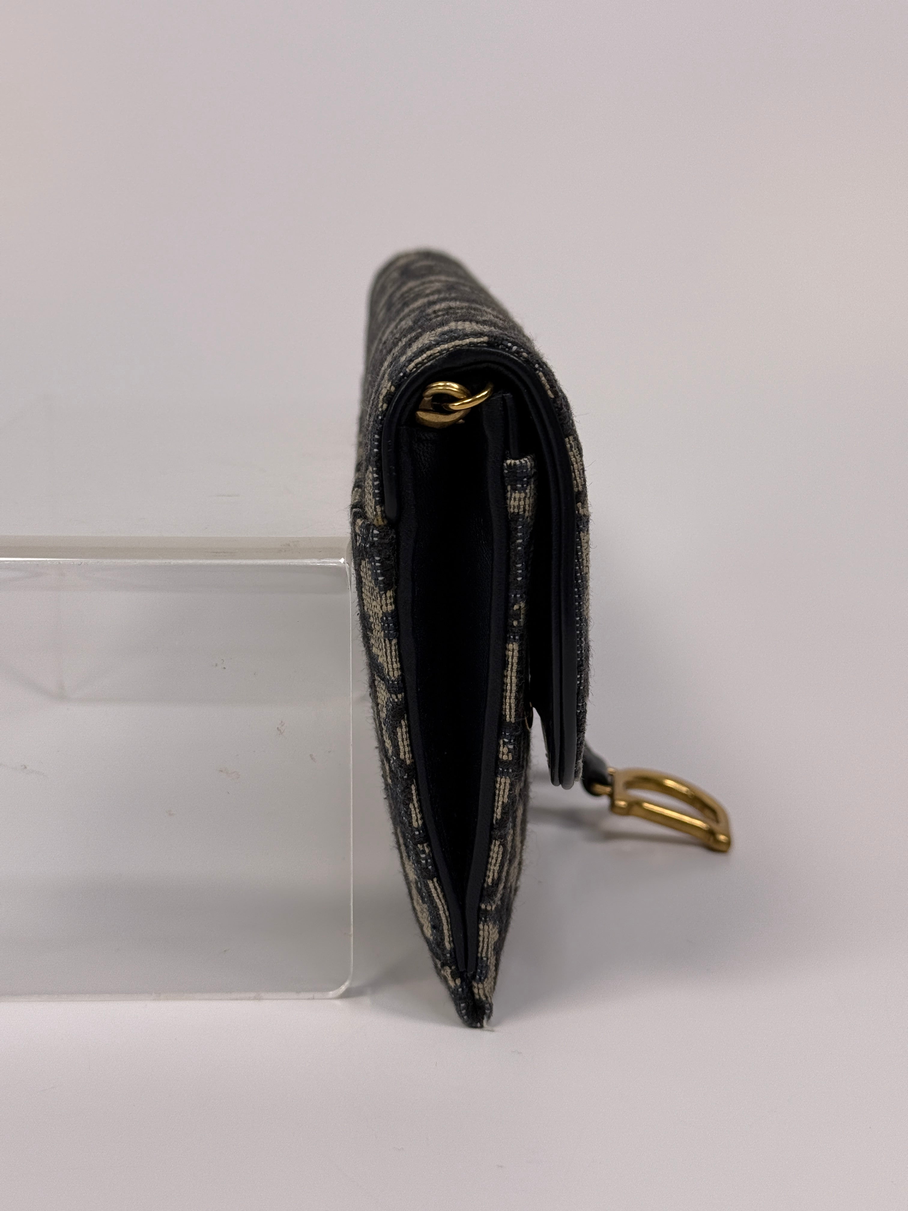 Christian Dior Medium Oblique Saddle Pouch