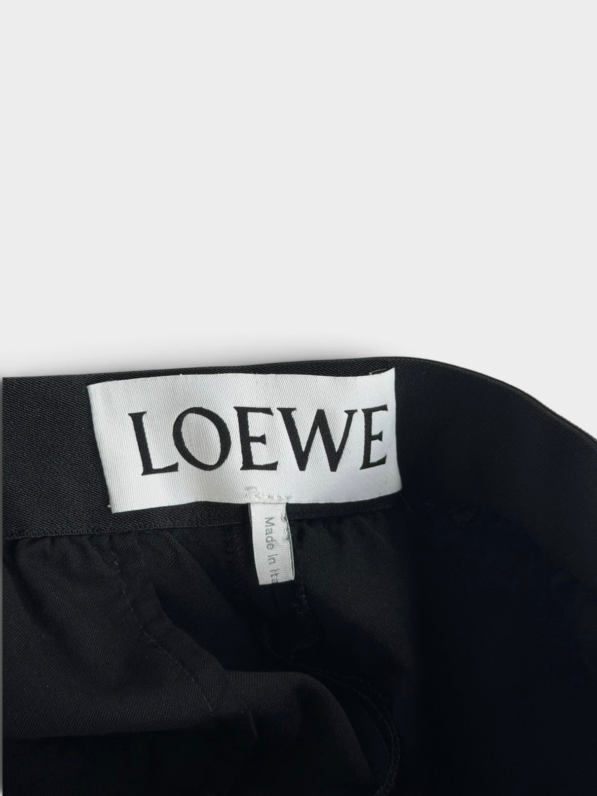 Loewe Trousers In Black ( Size S ) 100% authentic and preloved in excellent condition
