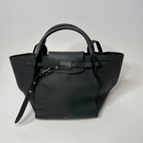 Celine Grey Leather Big Small Bag