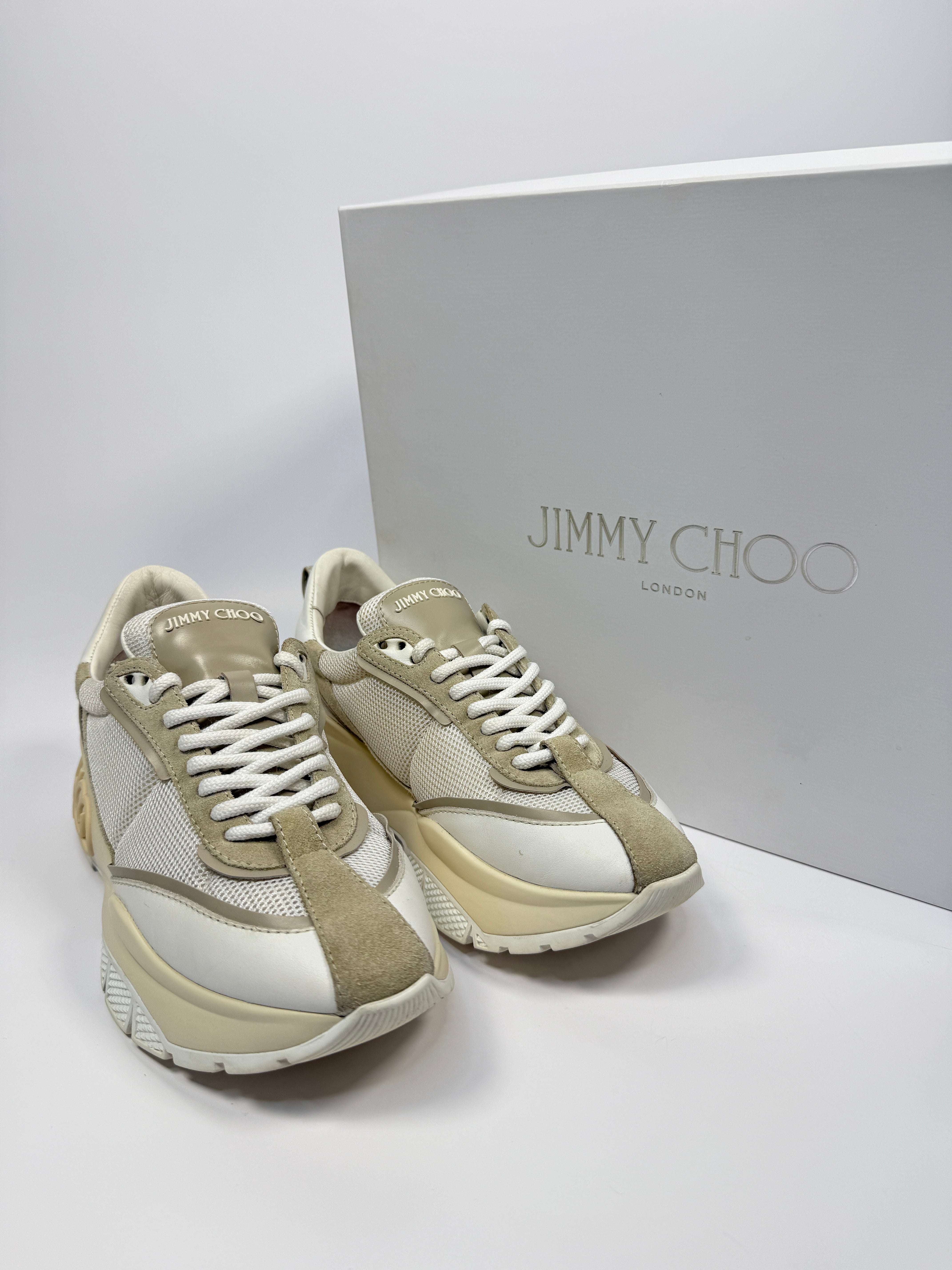 Jimmy Choo Trainers (Size 38/UK 5)