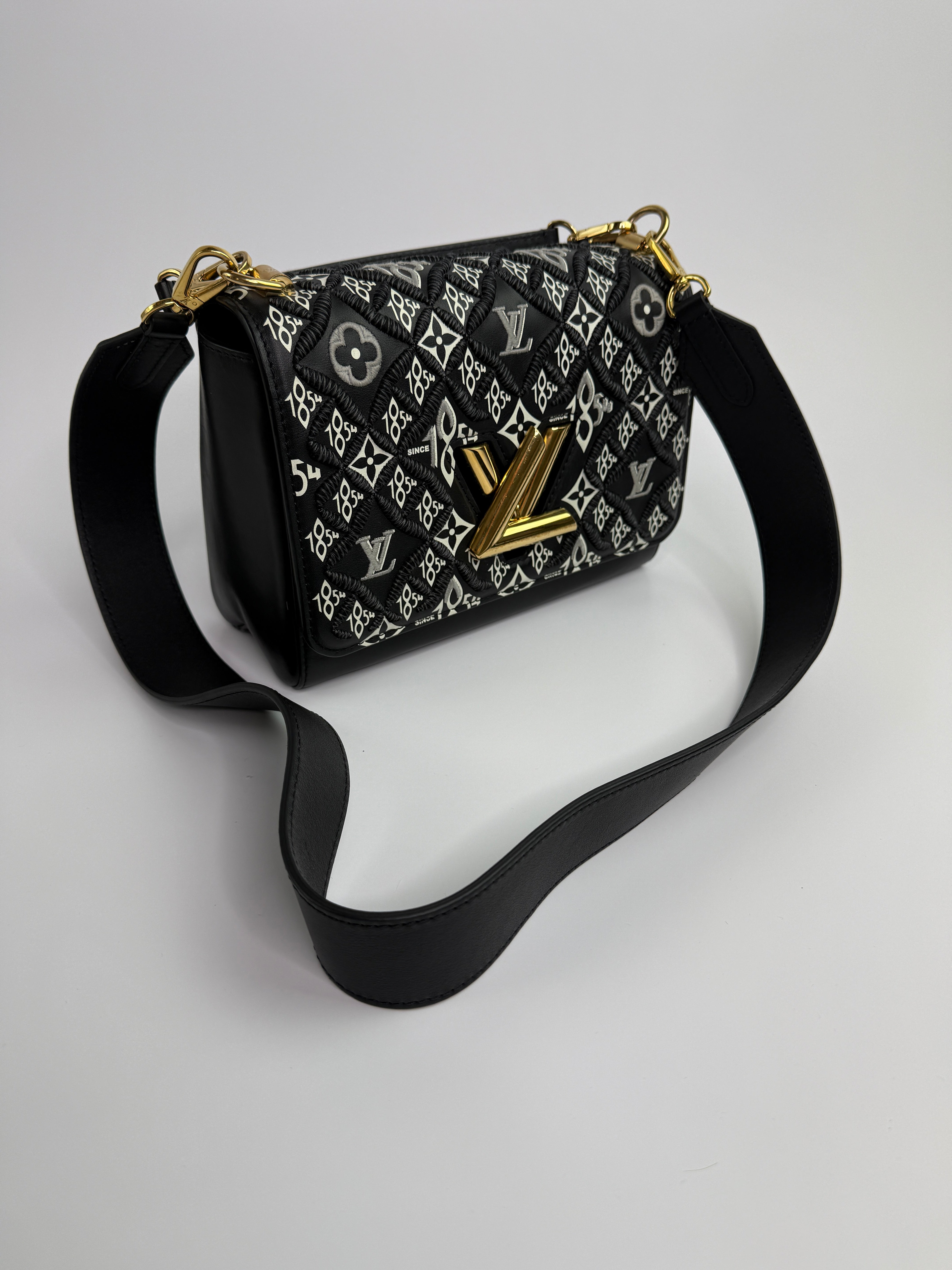 Louis Vuitton Since 1854 Embroidered Twist MM Shoulder Bag