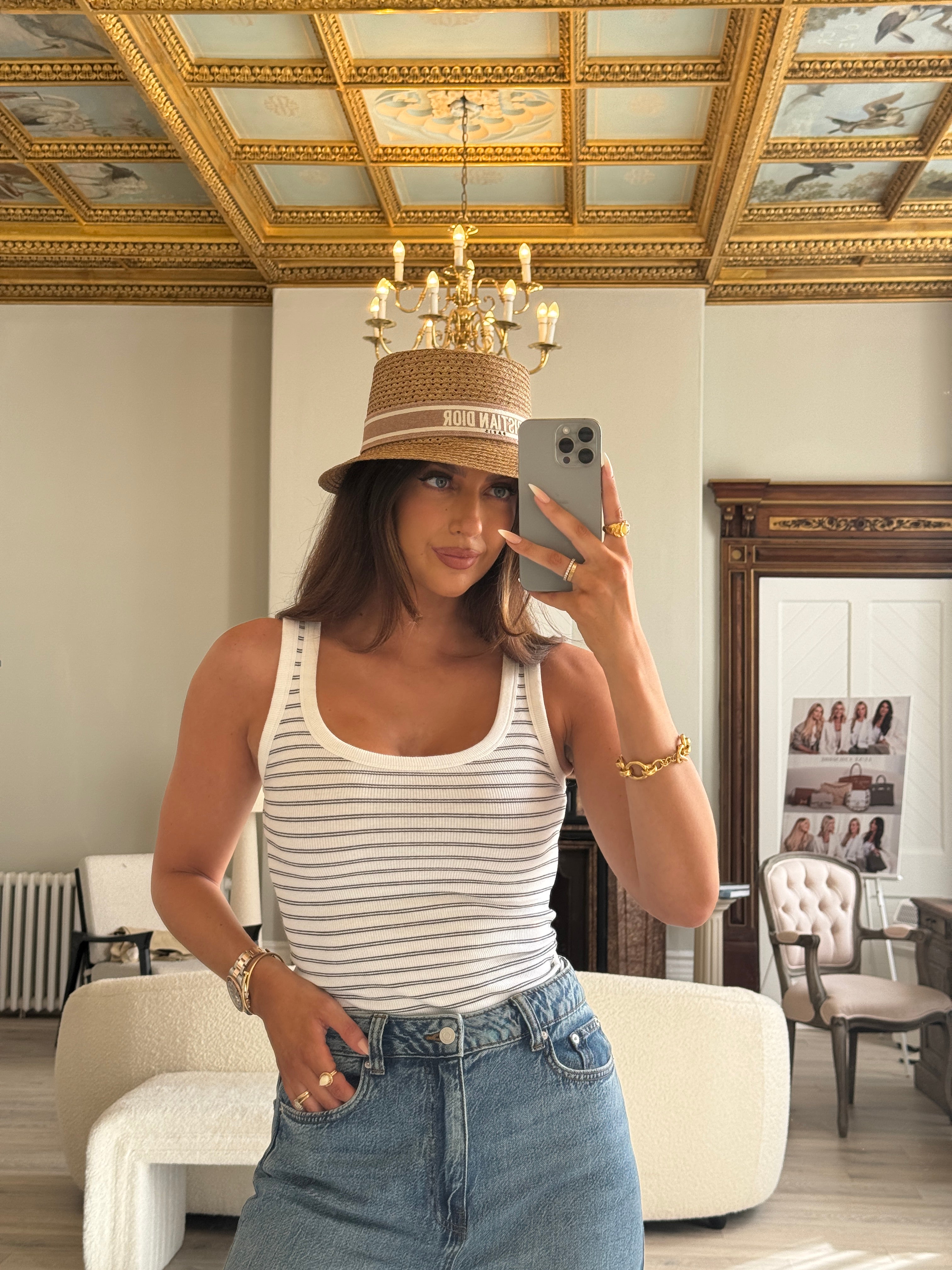 Christian Dior D-Bobby Small Brim Hat