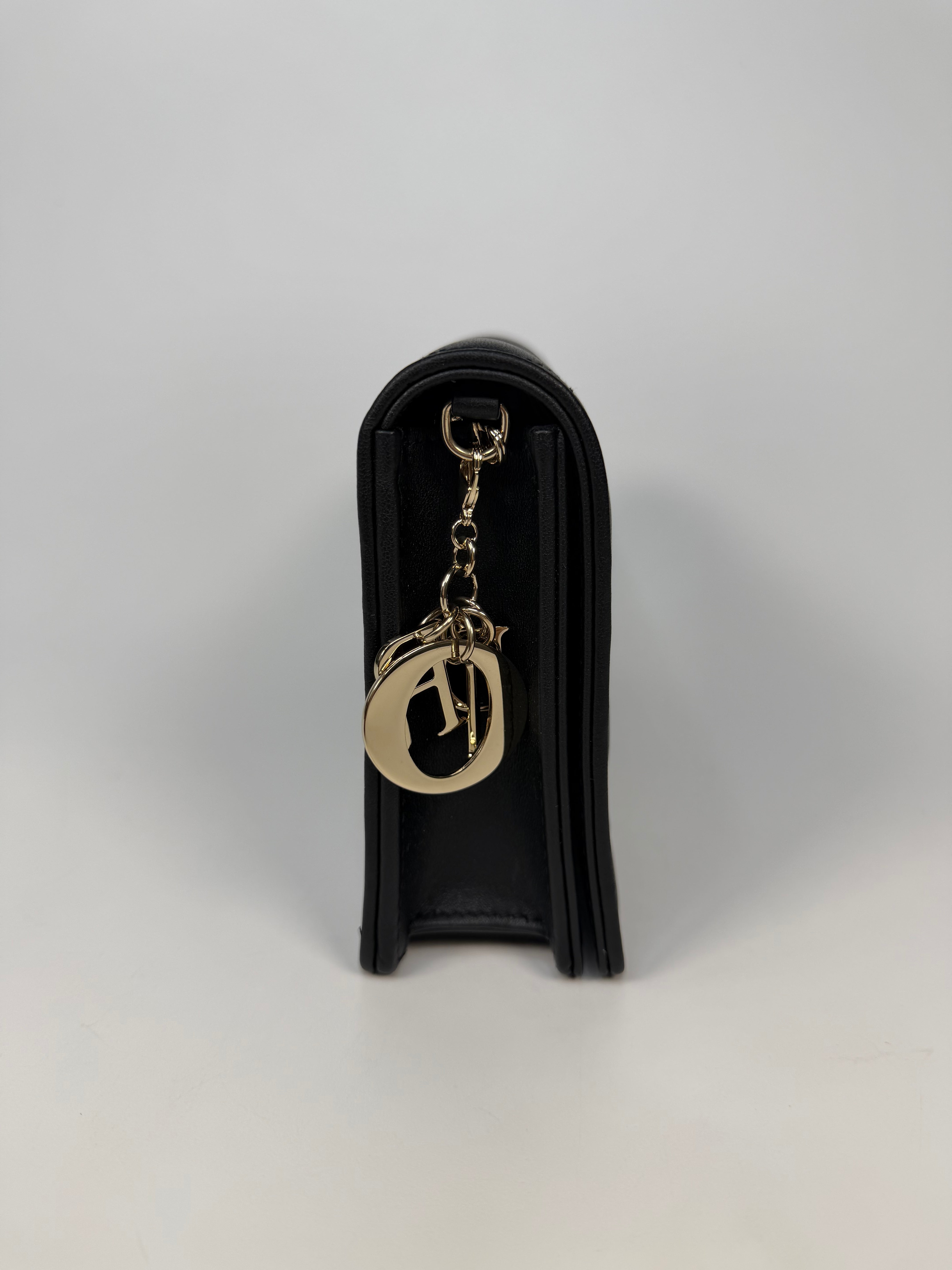 Christian Dior Lady Dior Pouch Black Lambskin Gold Hardware
Pre Loved & Authentic 
New/unused
Insured next day delivery