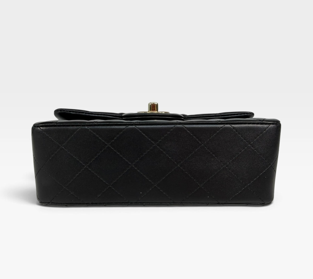 *Luxe Top Pick* Chanel Mini Rectangle Top Handle In Black Lambskin With Gold Hardware, authentic and pre loved in excellent condition, 100% guarantee