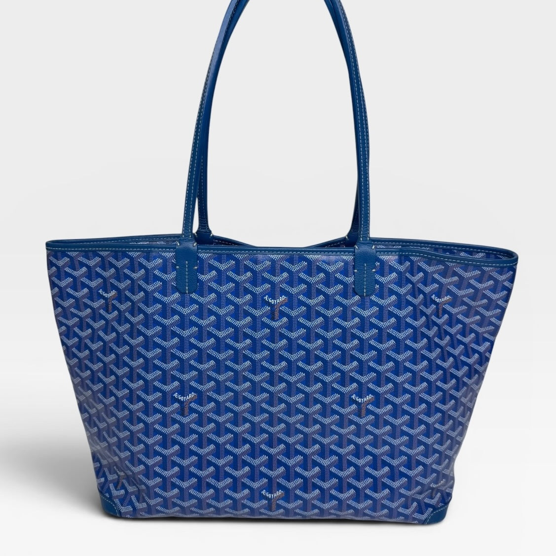 Goyard Artois MM Bag Blue Monogram