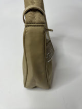 Prada Re-Edition 2000 Re-Nylon Bag In Beige