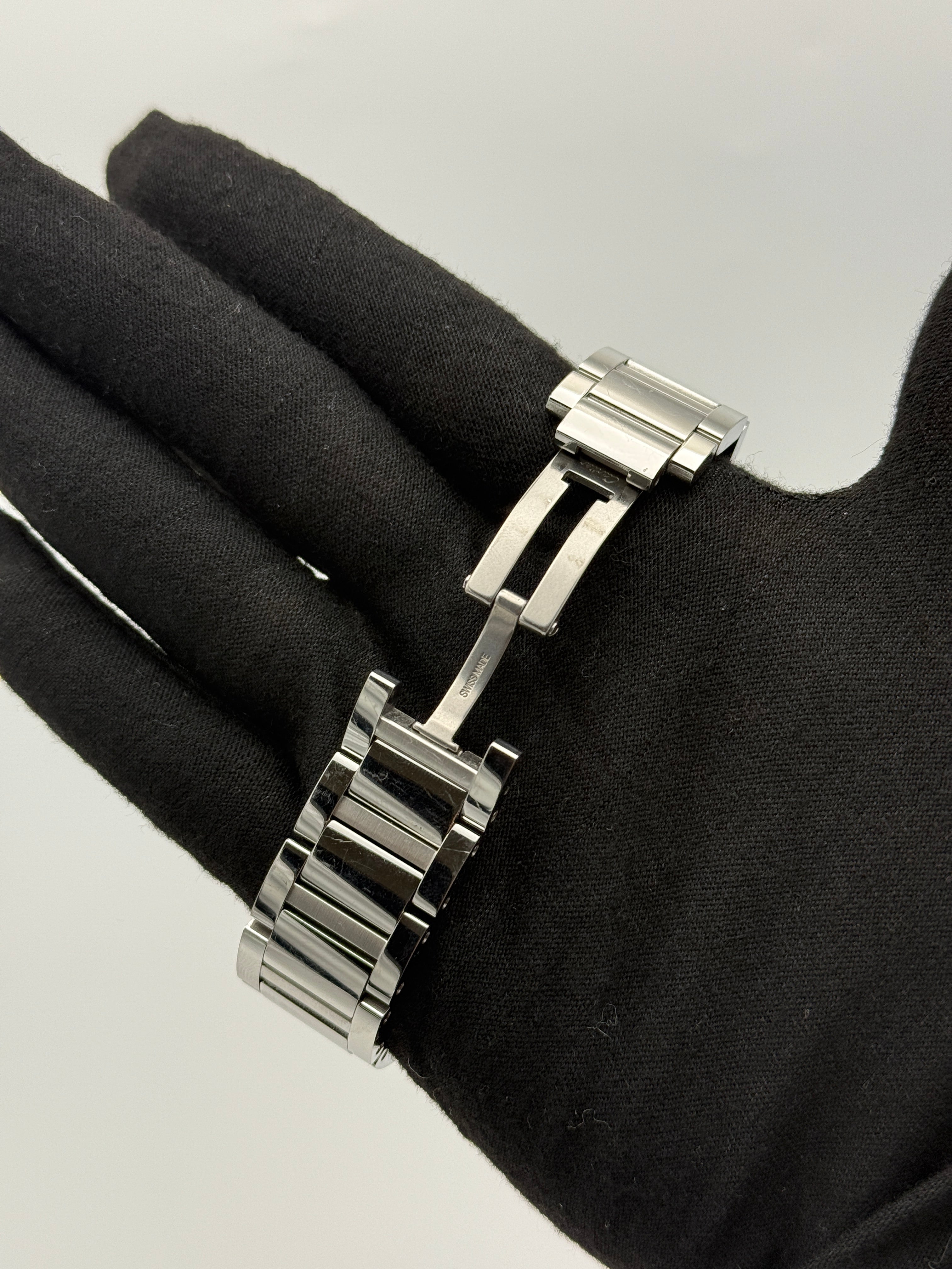 Cartier Tank Watch - Large Stainless Steel. Authentic and preloved. Excellent condition