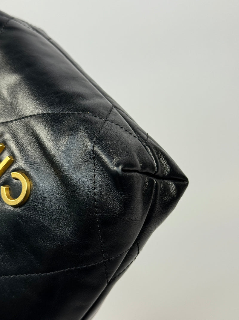 Chanel 22 Mini Bag Black Calfskin With GHW