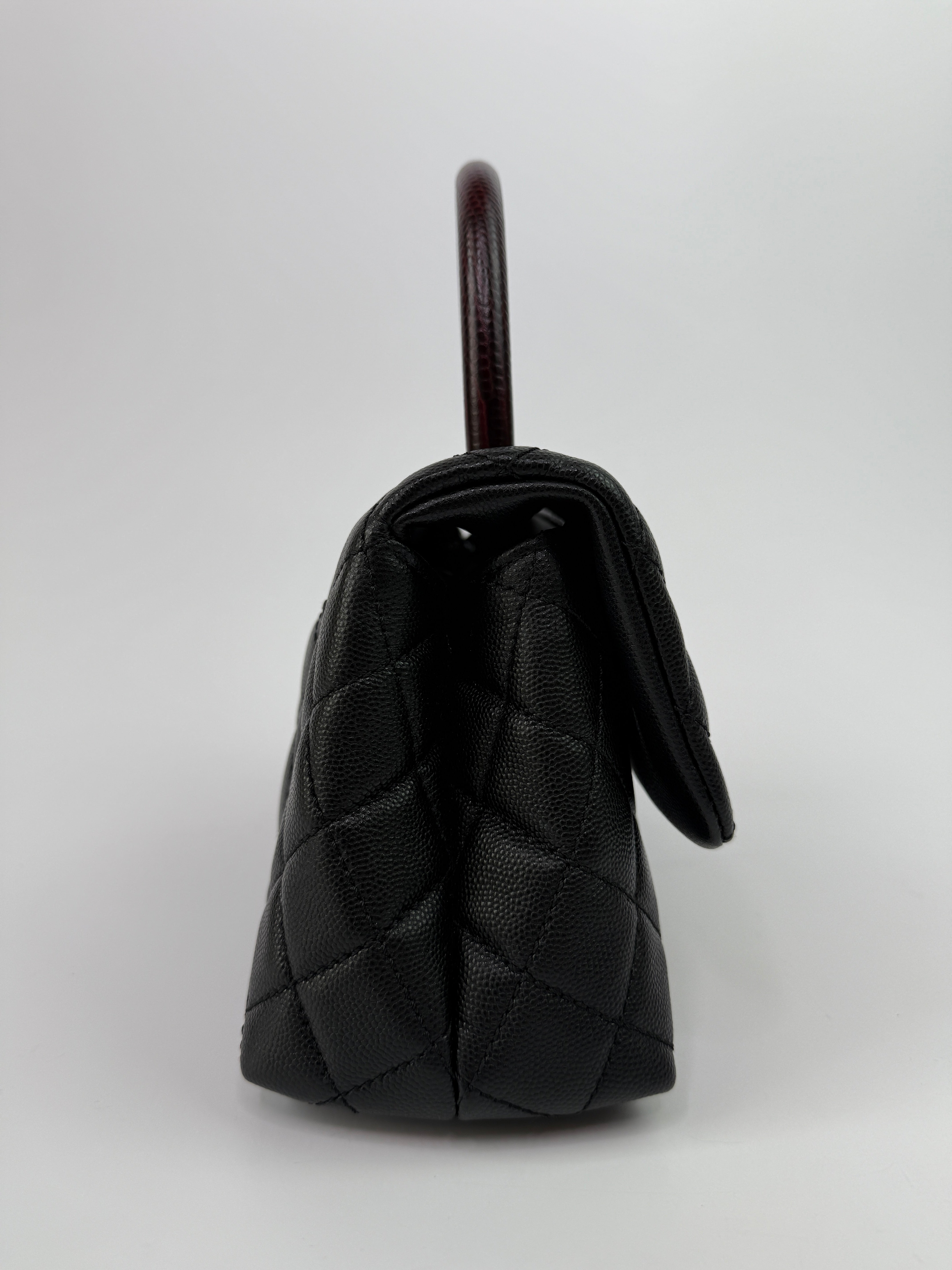 Chanel Small Coco In Black Caviar Leather With Gold Hardware
Pre Loved & Authentic 