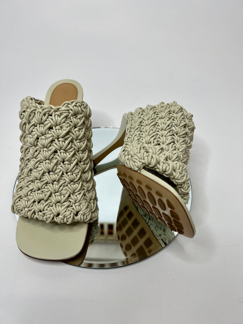 Bottega Veneta The Board Heeled Mules (Size 38.5/UK 5.5)