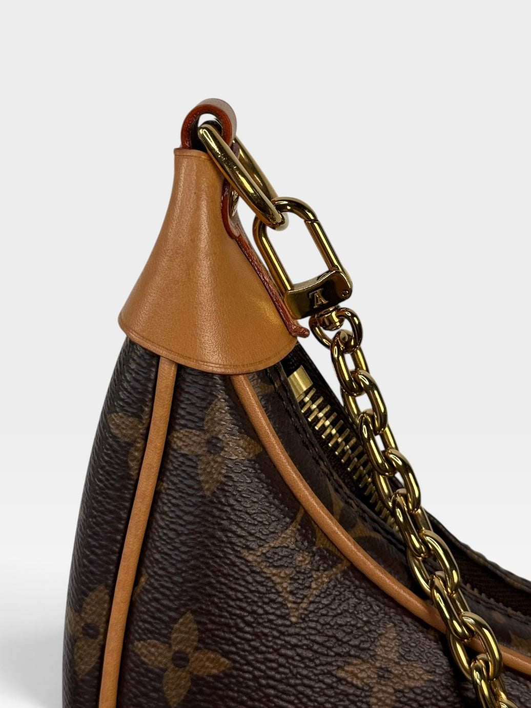 Louis Vuitton Loop Bag In Brown Monogram With Gold Hardware. 100% authentic and preloved in excellent condition