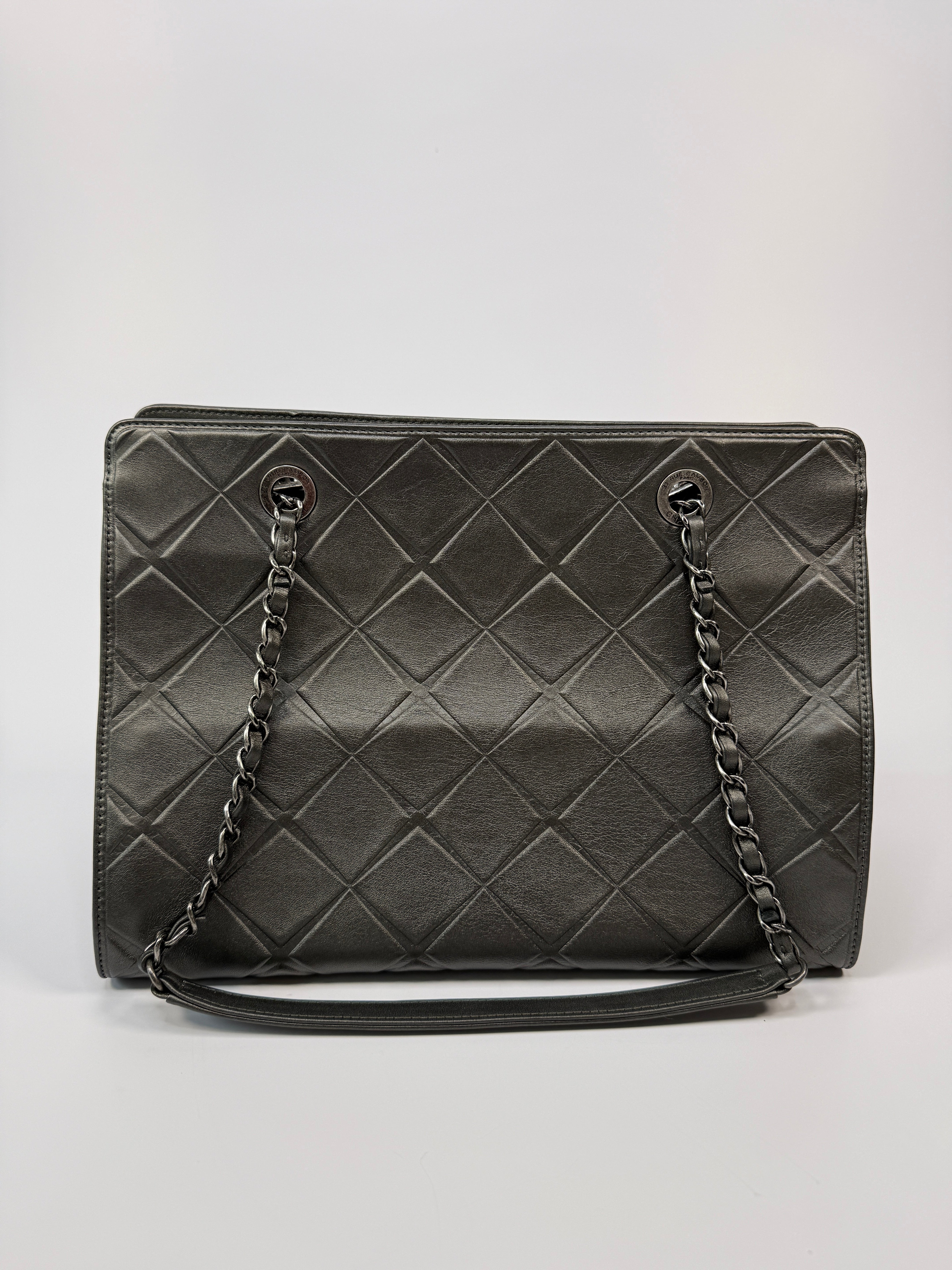 Chanel Metallic Tote Bag