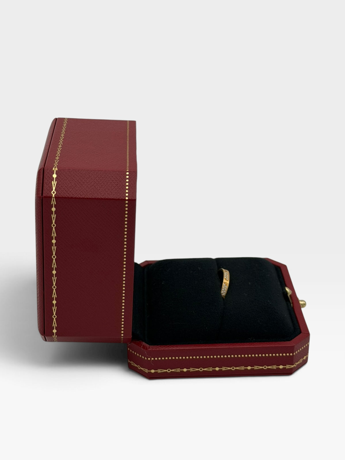 Cartier Love Ring In Yellow Gold With Diamonds (Size 56) 100% authentic and preloved in excellent condition