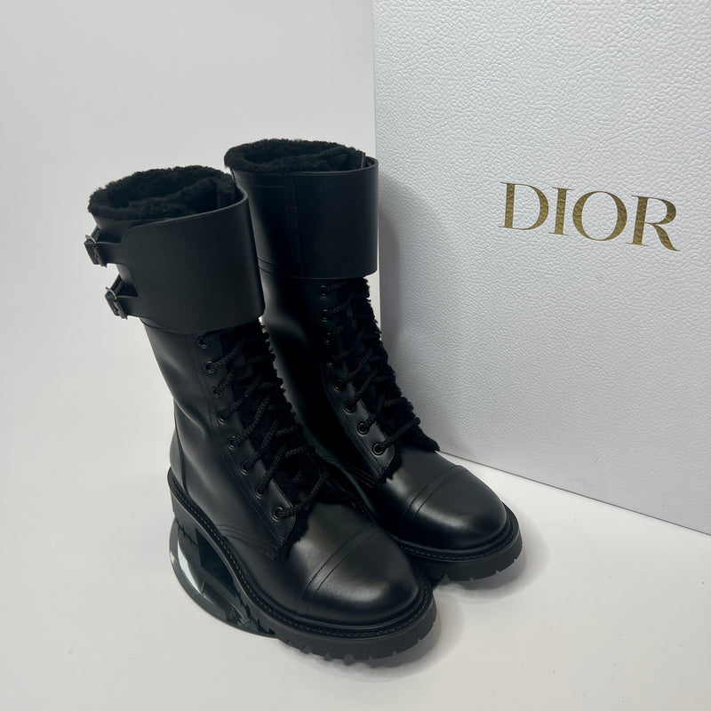 Christian Dior D-Trap Ankle Boots (Size 39/UK6)