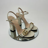 Gucci Marmont Mid Heel Sandal (Size 39/UK 6)