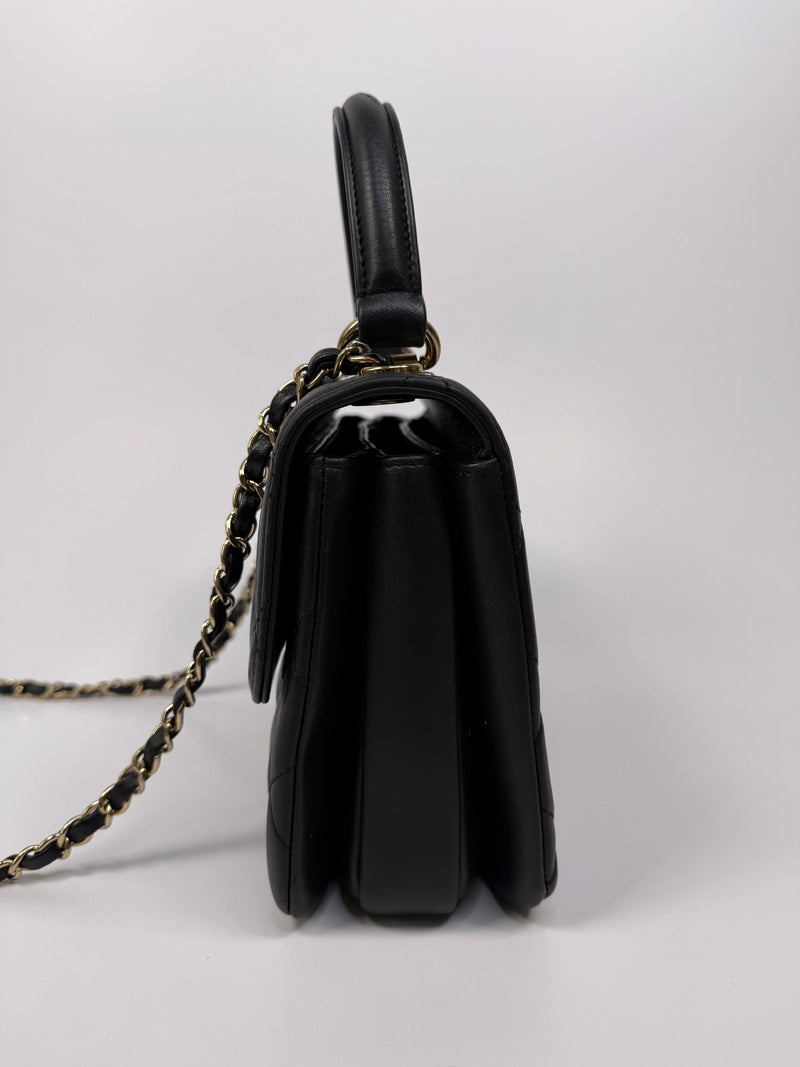 Chanel Small Trendy Top Handle Flap Bag