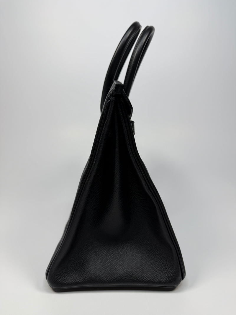 Hermès Birkin 35 Black Epsom Leather With PHW