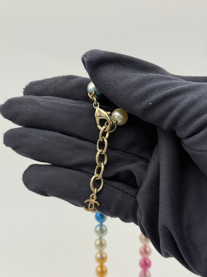 Chanel Rainbow Pearls