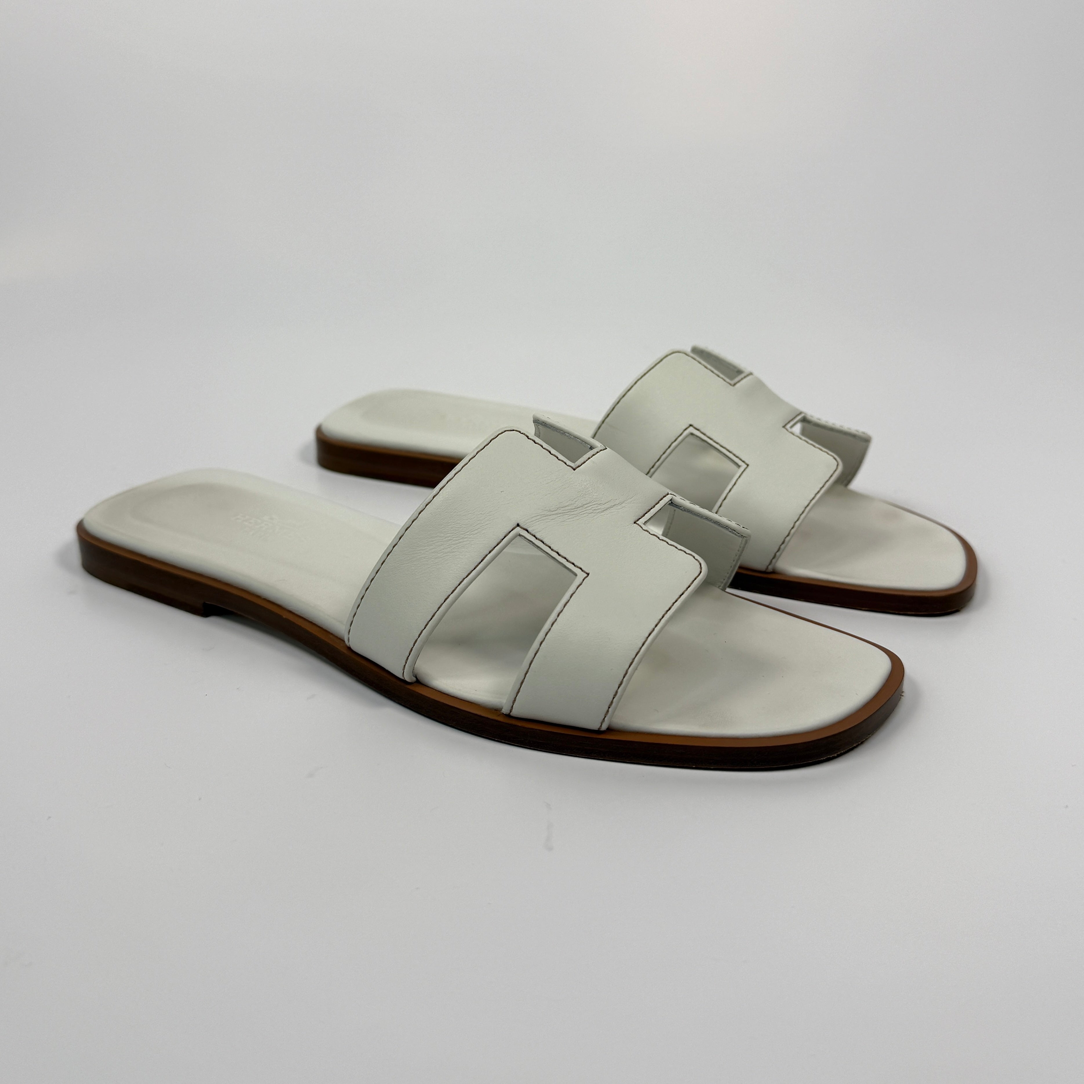 Hermès Oran Sandals (Size 37/UK4)
