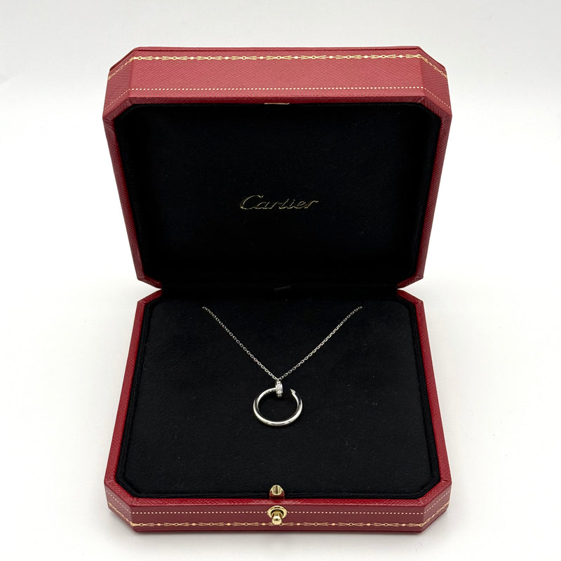 Cartier Juste Un Clou Pendant Diamonds White Gold