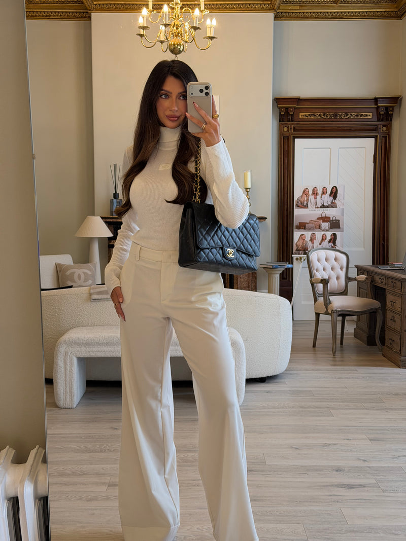 Chanel Maxi Classic Double Flap In Black Caviar Leather With GHW