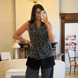 Chanel Tweed Jacket (Size FR44/UK16)