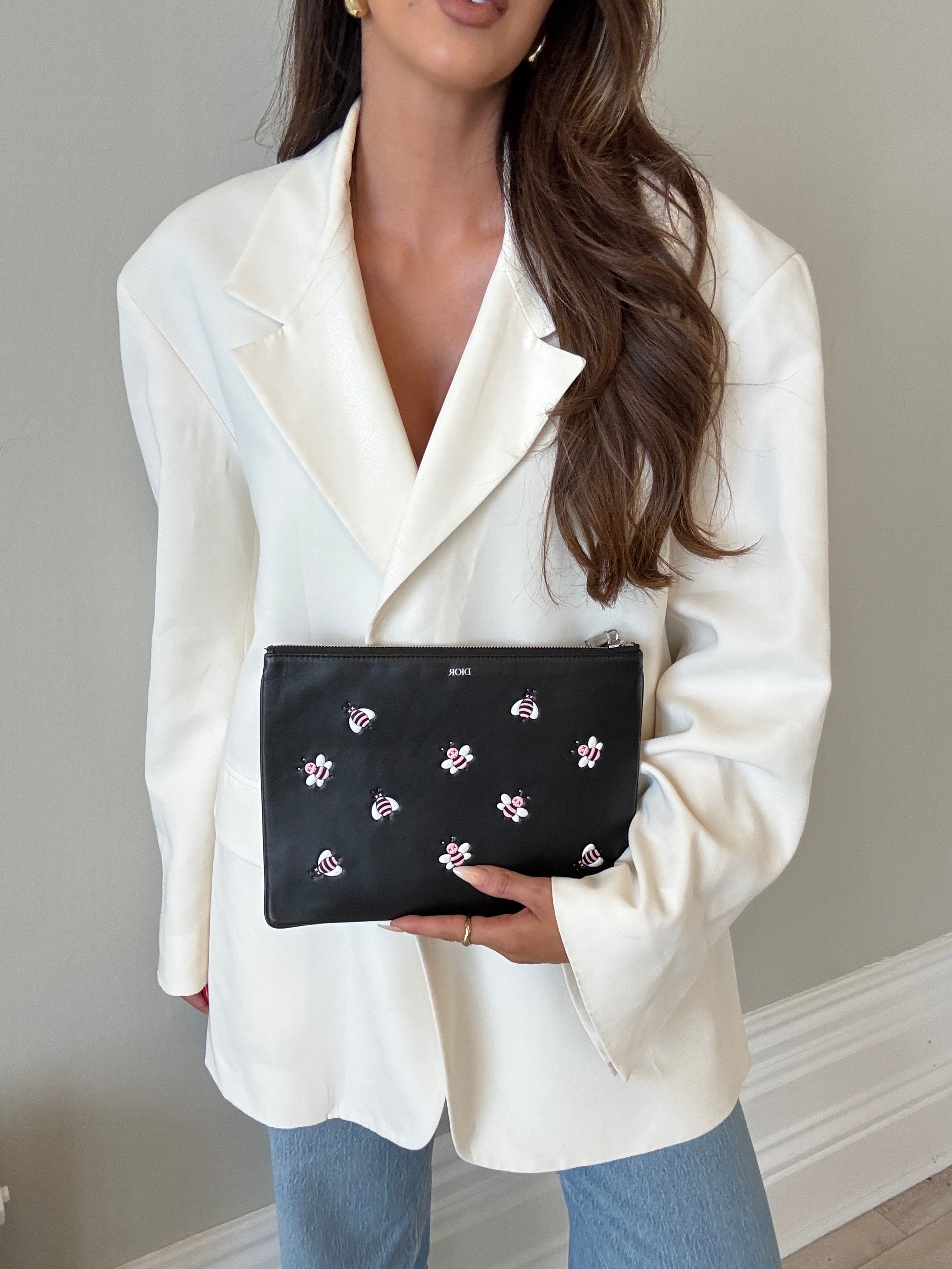 Christian Dior Kaws Bees Pouch