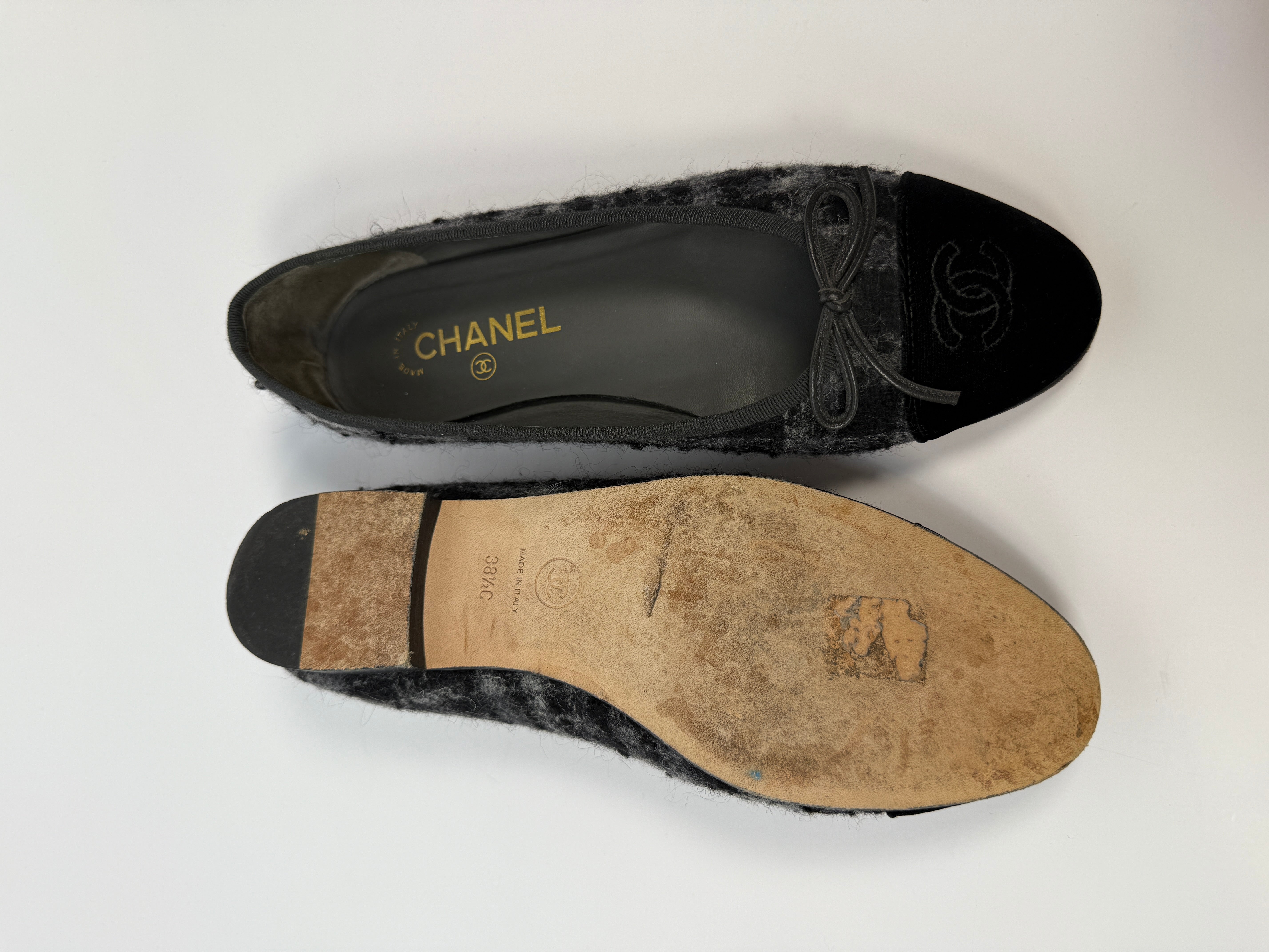 Chanel Ballet Pumps (Size 38.5/UK5.5)
