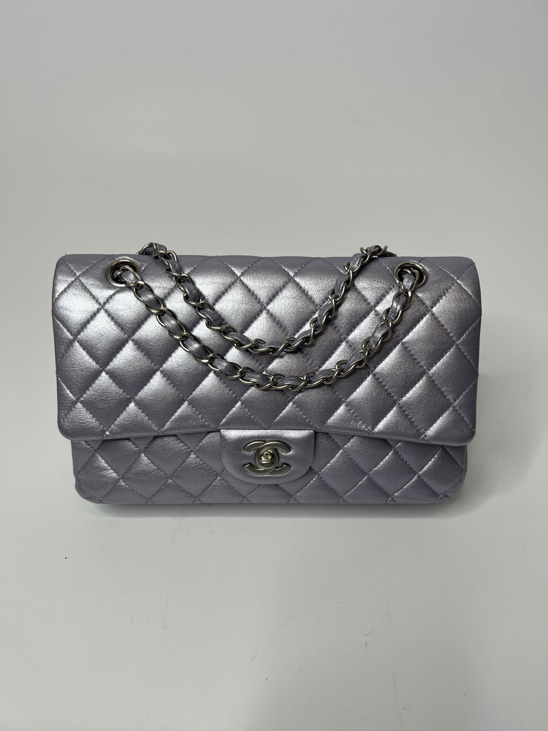 Chanel Iridescent Medium Classic Double Flap