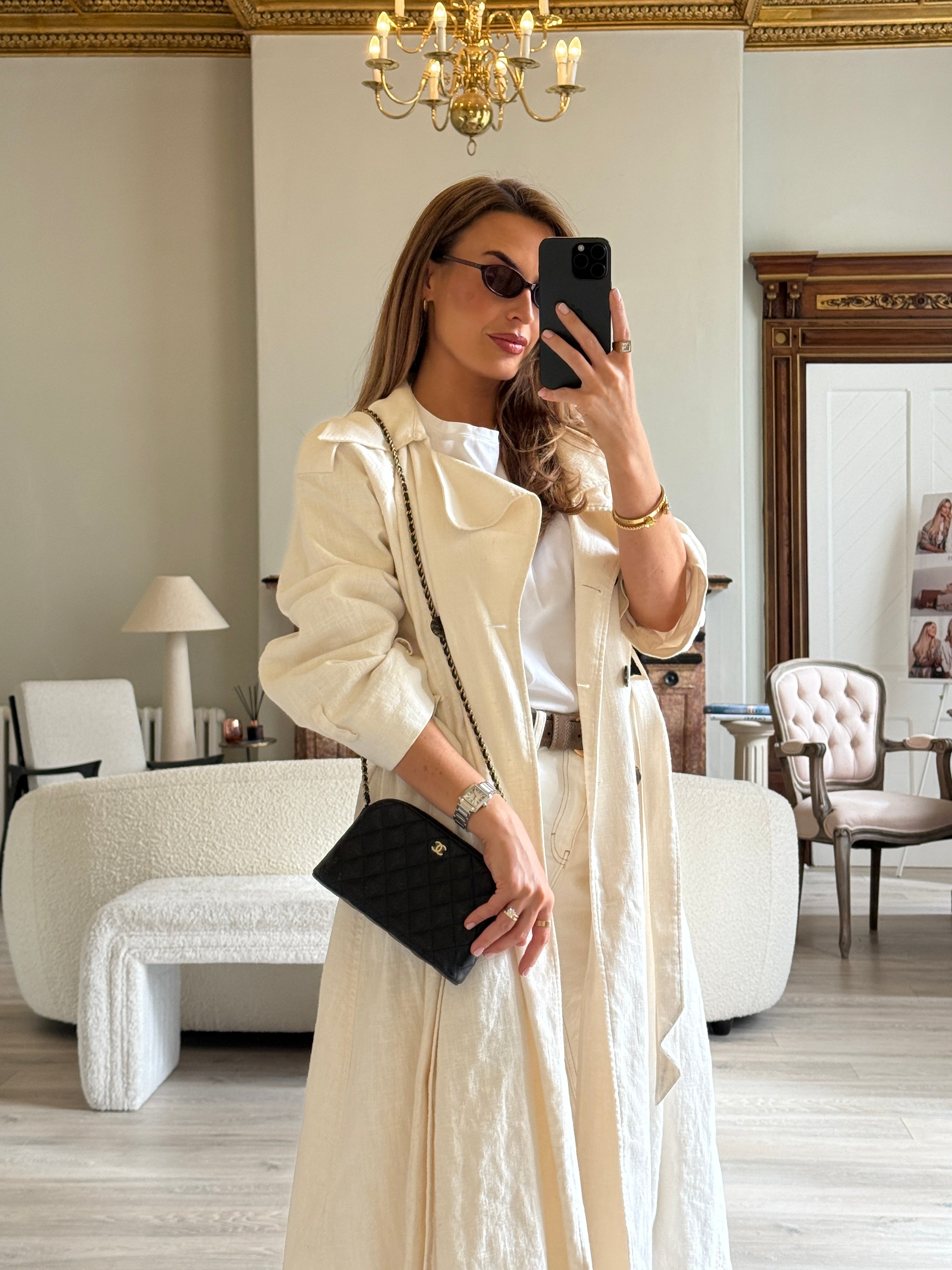 Chanel Mini Clutch On Chain Bag In Black Caviar Leather With Gold Hardware Authentic and preloved in Excellent Condition. 100% Authenticity guarantee 