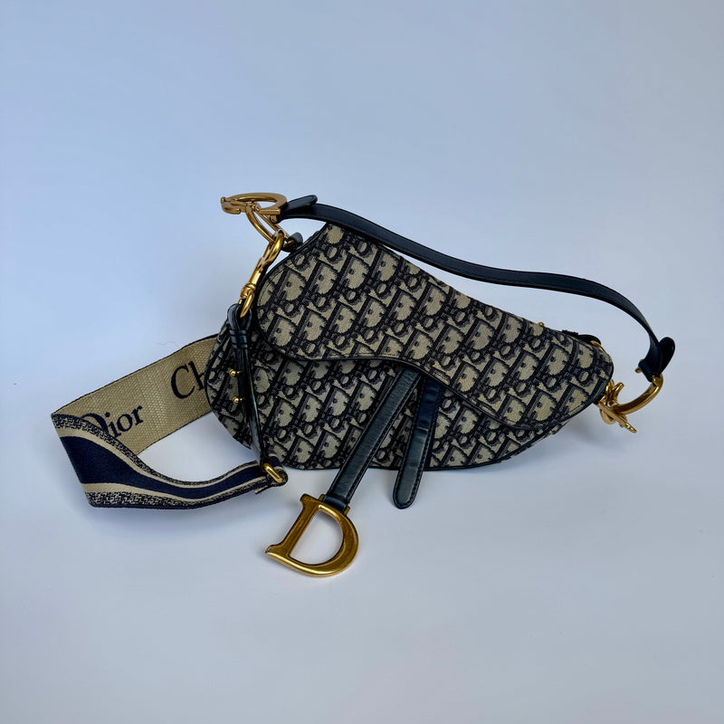Saddle dior oblique deals