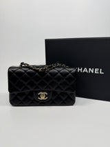 Chanel Mini Rectangle In Black Lambskin With PGHW