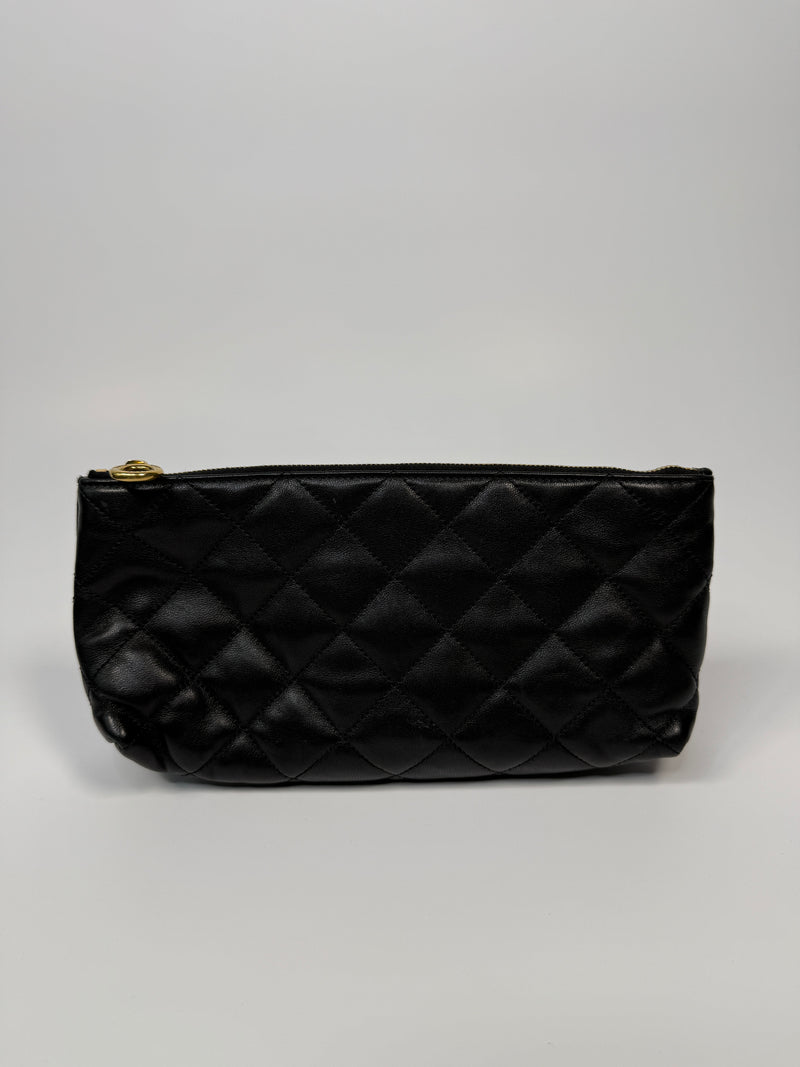 Saint Laurent ICARE Maxi Quilted Leather Shopping Bag