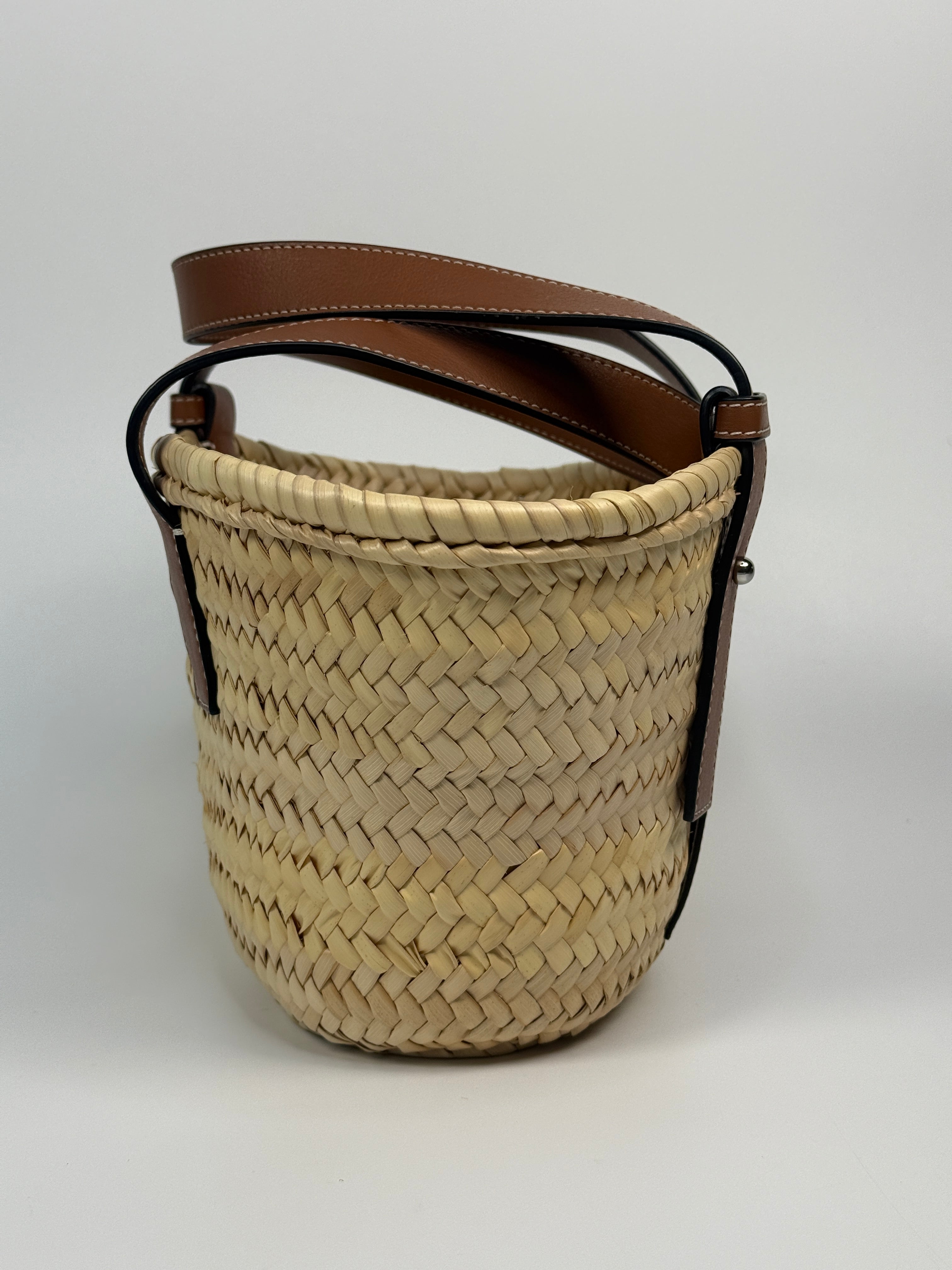 LOEWE Woven Raffia Mini Basket Bag
Authentic Pre Loved Verified by Luxe Cheshire Trusted Designer resale