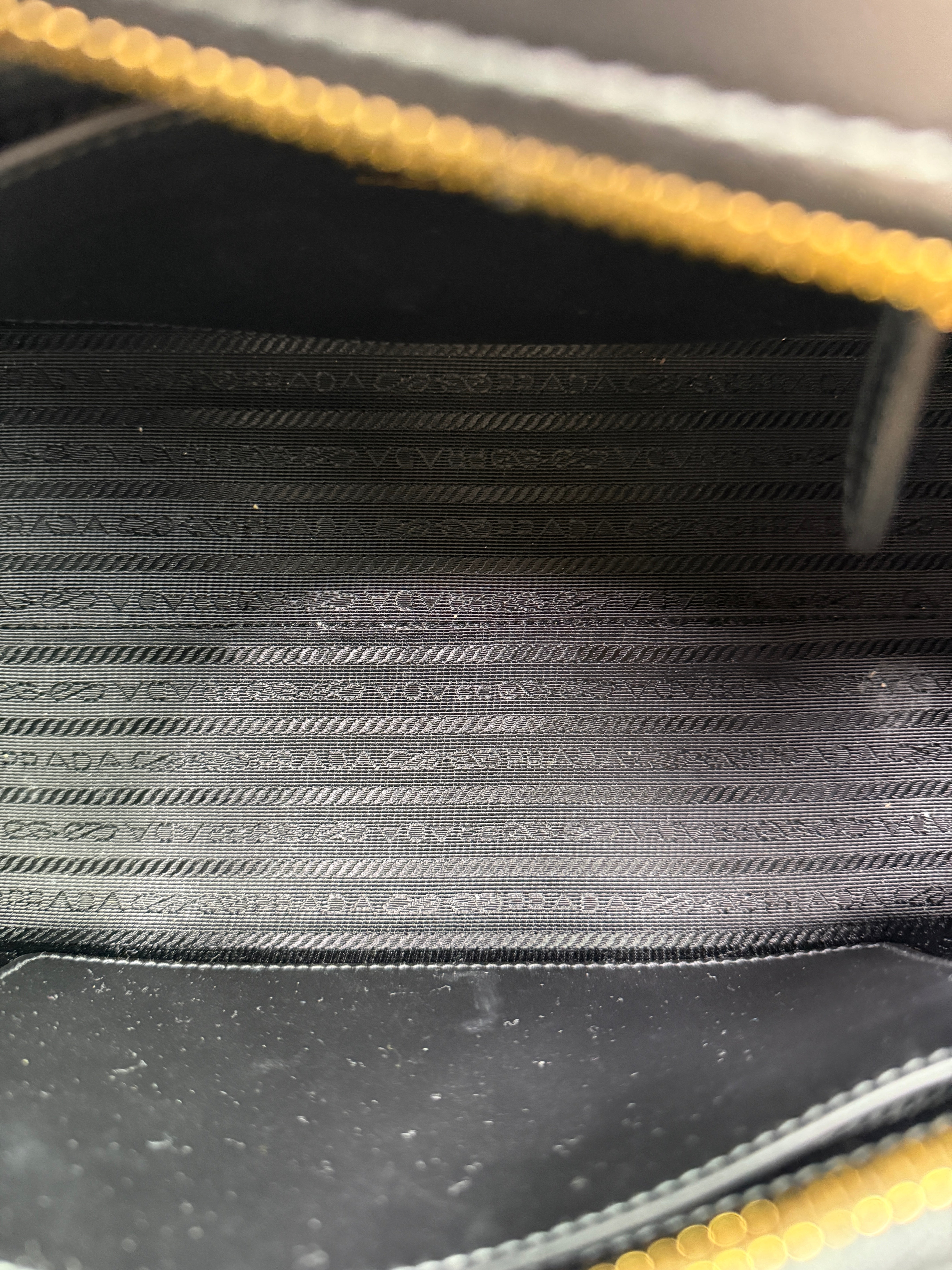 Prada Tote In Black Saffiano Leather