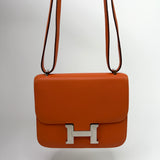 Hermès Constance 18 In Orange With PHW