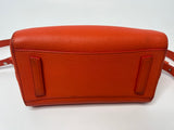 Givenchy Antigona Small In Orange Leather