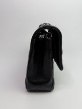 Chanel Medium Classic Double Flap Black Lambskin With SHW