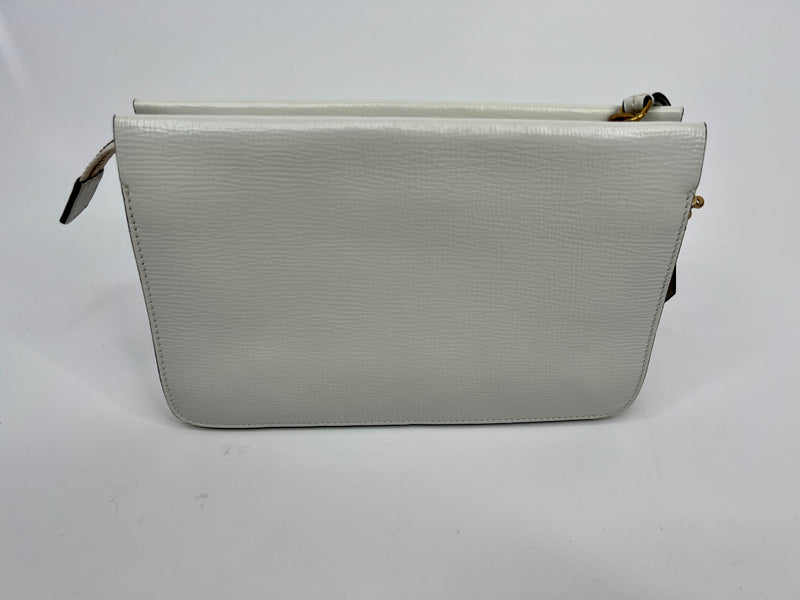Givenchy Mini Pandora WOC in Grained White Leather
