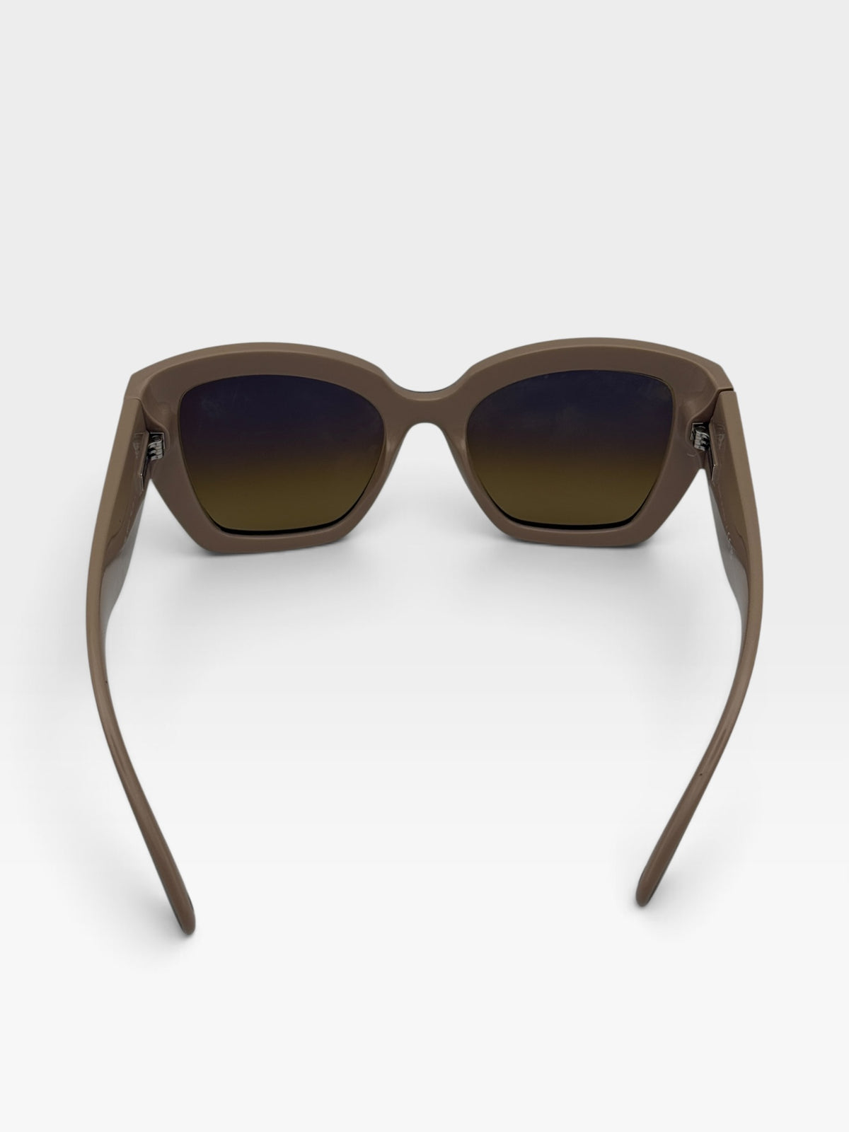 Chanel Butterfly Sunglasses In Beige & Black. 100% authentic and preloved in excellent condition