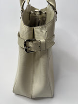 Louis Vuitton Passy Bag In White Ivory Epi Leather