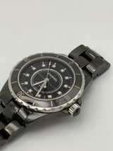 Chanel J12 38MM Black Ceramic Watch
