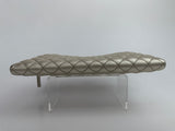 Chanel Clutch In Metallic Gold Calfskin Leather With RHW